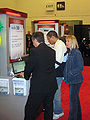 COLLADA station. Rita Turkowski of Intel, representing COLLADA.