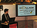 Bruno Patatas giving COLLADA presentation.